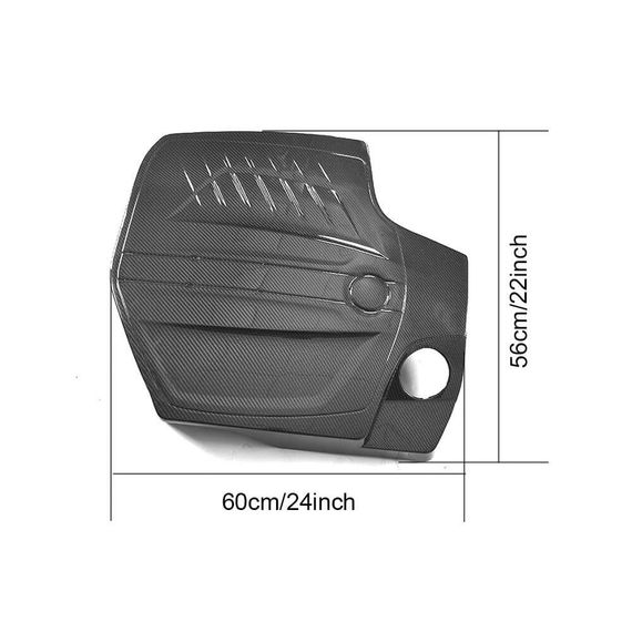 Кришка двигуна (для F87 M2/M2 Compertition, Карбон) для BMW 2 серія F22/23 2014-2021 рр | Зображення 5