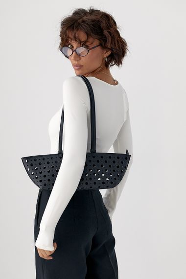 Еластичне боді з довгими рукавами - молочний цвет, S (є розміри) | Зображення 1