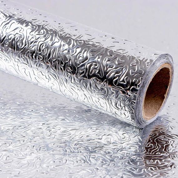 Фольга самоклеющаяся для кухни 60см х 3м / Маслостойкая водонепроницаемая фольга для кухонных поверхностей | Зображення 6