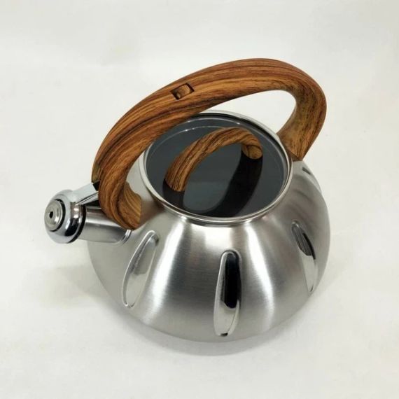 ОЧЕНКА! Чайник UNIQUE UN-5303 3,0л цибуля-скло фіолетовий (Плохе паковання, немає кришки 3449) | Зображення 3