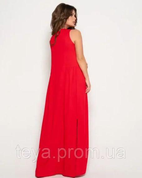 Платье для женщин цвет красный размер M FI_000128 | Зображення 2