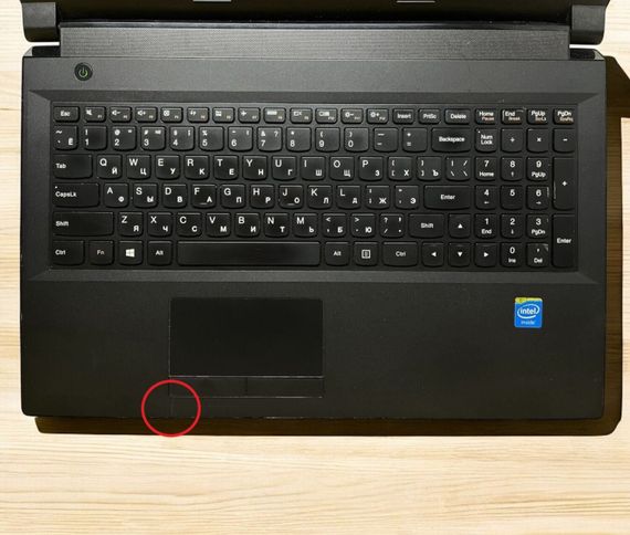 Ноутбук Б-класс Lenovo B50-30 / 15.6" (1366x768) TN / Intel Celeron N2840 (2 ядра по 2.16 - 2.58 GHz) / 4 GB DDR3 / 500 GB HDD / Intel HD Graphics / WebCam б/у | Зображення 2