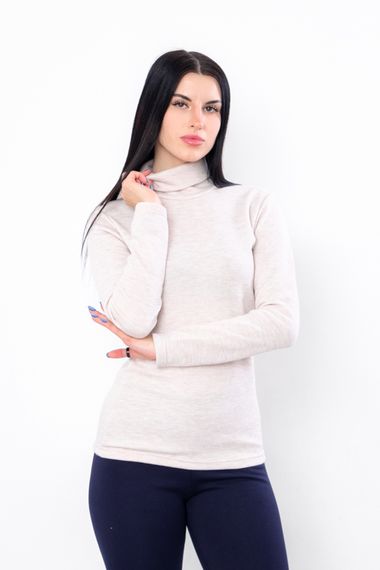 Водолазка жіноча Носи своє 50 Бежевий (p-13160-146395) | Зображення 1