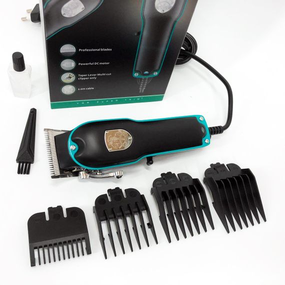 Аккумуляторная машинка для стрижки волос с насадками VGR, Машинка для стрижки окантовки GH-61 | Зображення 1