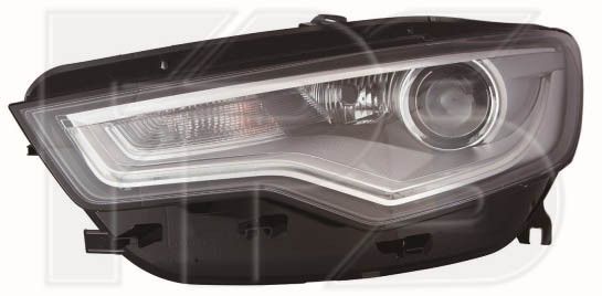 Фара передняя правая Audi A6 C7 '11-14 (Depo) ксенон D3S + LED