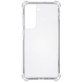 TPU чохол GETMAN Ease logo посилені кути для Samsung Galaxy S22+ Безбарвний (прозорий)