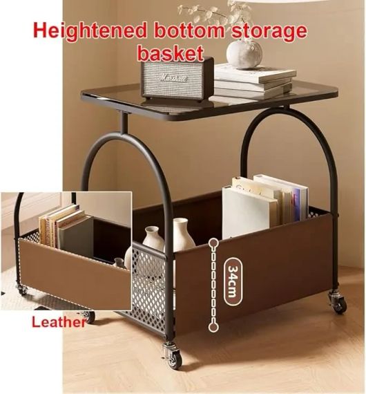 Столик интерьерный журнальный под дерево AND-1927 | Зображення 1