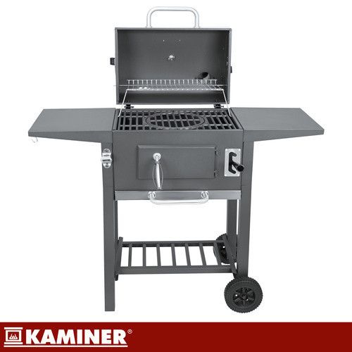 Мангал-гриль садовий з кришкою 105х110х50 см Kaminer 27317 | Зображення 3