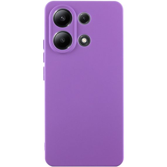 Чохол Silicone Cover Ummi Lakshmi Full Camera (AA) для Xiaomi Redmi Note 13 5G Фіолетовий / Purple