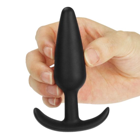 Анальна пробка - Lure Me Butt Plug S Black Sex Aura | Зображення 3
