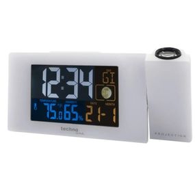Часы настольные Technoline WT537 проекційний White (DAS301197)