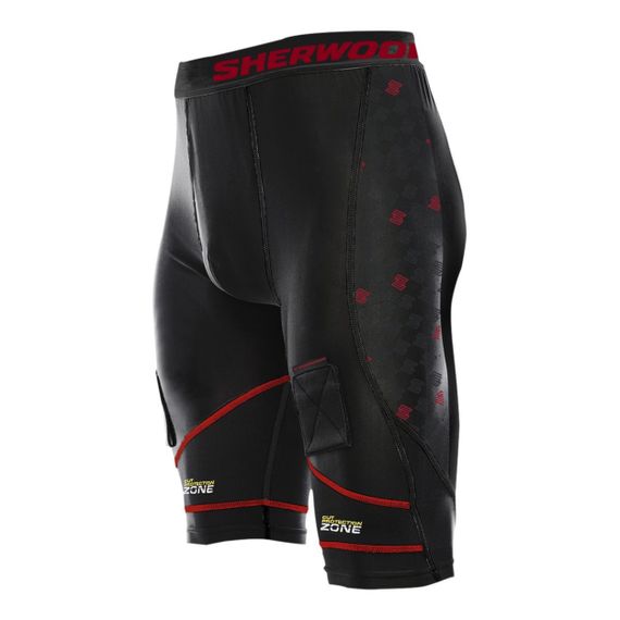 Компресійні шорти з захистом паху Sherwood T100 Pro Sr