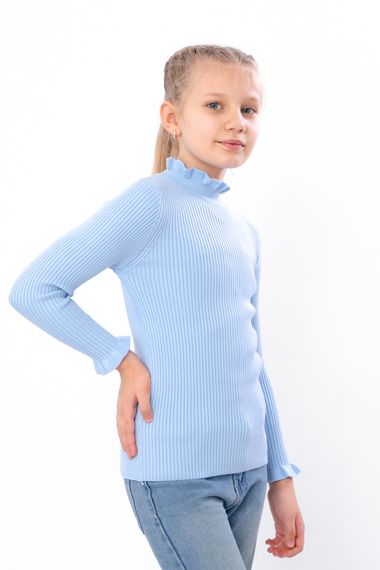 Джемпер для дівчинки Носи своє 146 Блакитний (p-16015-184277) | Зображення 1