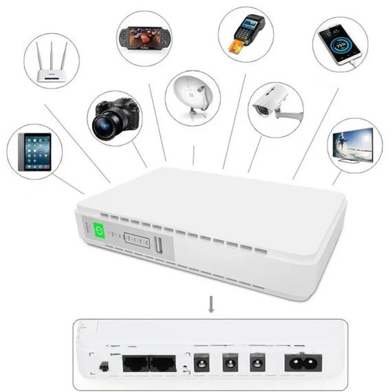 ДБЖ Powercom KIN-1200AP для роутера з тривалим часом автономної роботи XPRO (234575232_1005) | Зображення 2
