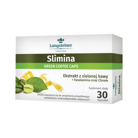 Диетическая добавка Langsteiner Slimina "Зеленый Кофе+Хром" 30 капсул