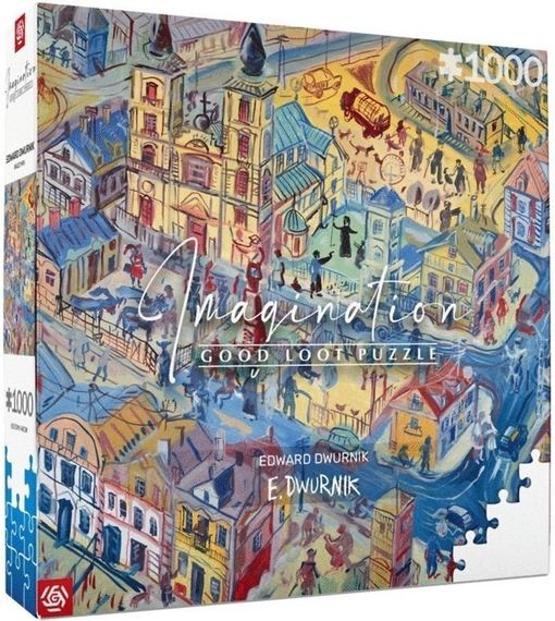 Пазл GoodLoot Imagination: Edward Dwurnik Radzymin Puzzles 1000 ел. (5908305239635)