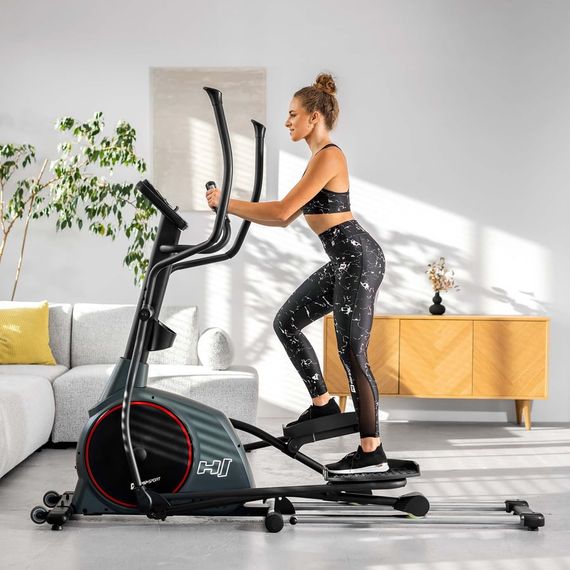 Орбитрек электромагнитный Hop-Sport HS-095CF Prizm серый | Зображення 9