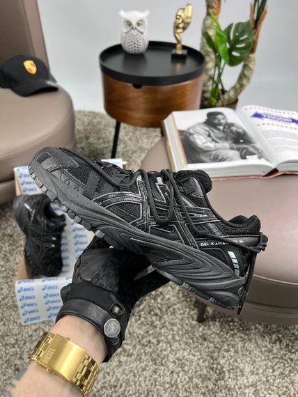 Чоловічі кросівки ASICS Gel-Kahana TR V2 All Black , В'єтнам 44 28 | Зображення 8