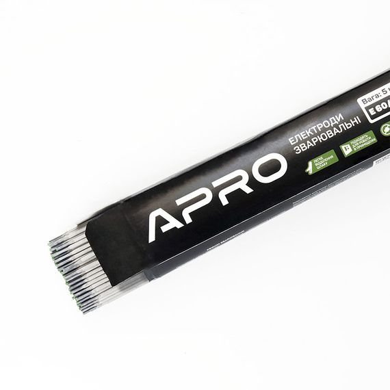 Електроди зварювальні Е 60/13 5 кг 3 мм APRO 6999081