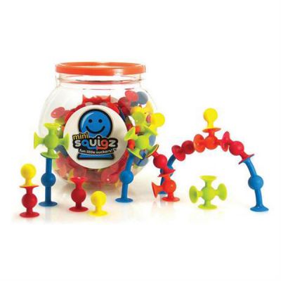 Конструктор Fat Brain Toys на міні-присосках MiniSquigz 75 шт (F107ML) | Зображення 1