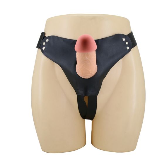 Порожній страпон Pretty Love Harness Briefs Mavis, тілесний | Зображення 8