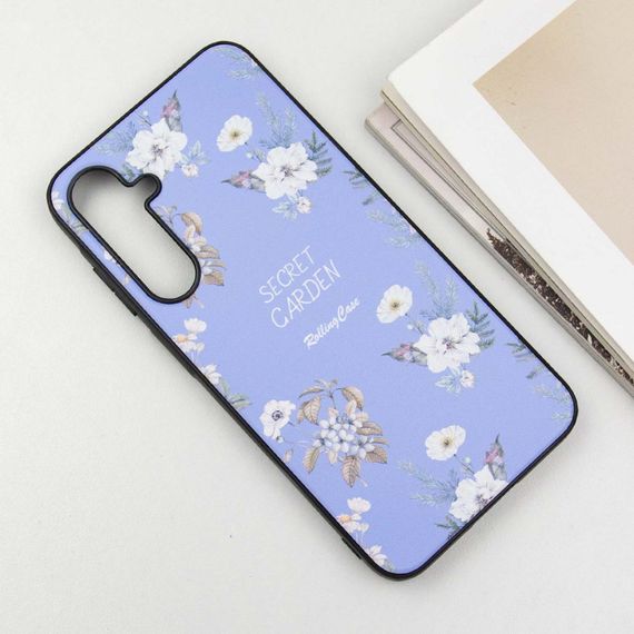 TPU+PC чохол Secret Garden для Samsung Galaxy A25 5G Lilac | Зображення 2