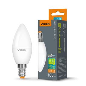 Світлодіодна лампа VIDEX C37h 4.9W E14 4100K
