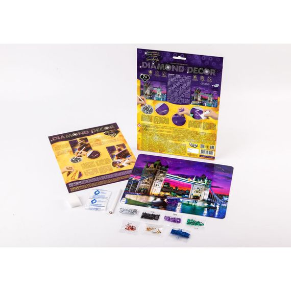 Набор креативного творчества Tower Bridge DD-01-03 "DIAMOND DECOR" | Зображення 1