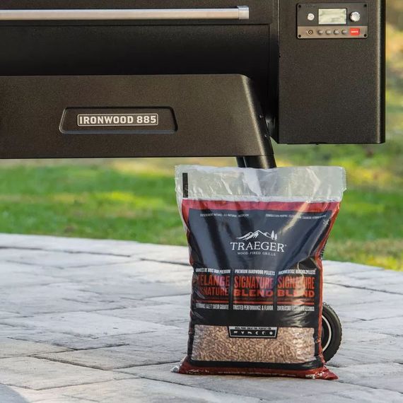 Пелети для гриля фірмова суміш Signature Blend 9кг 20л Traeger PEL346 Код: 009752 | Зображення 3