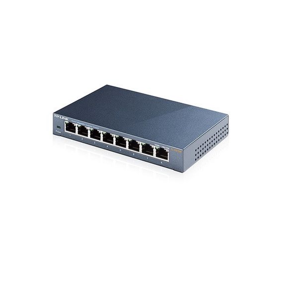 Коммутатор TP-LINK TL-SG108 8xGE неуправляемый Метал. корпус (TL-SG108) | Зображення 2
