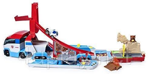 Щенячий патруль Патрулевоз-трансформер 2-в-1 и Трек для литых машинок Launch’N Haul PAW Patroller | Зображення 1