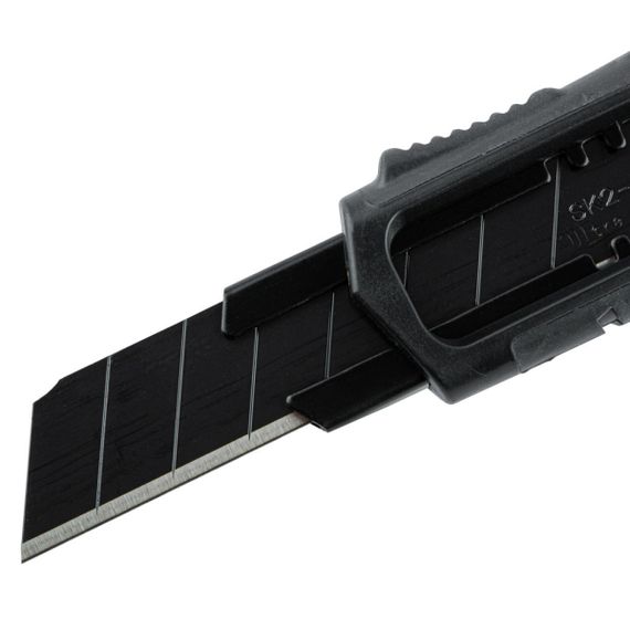 Нож пластиковый прорезиненный 18 мм Haisser 23508. | Зображення 4