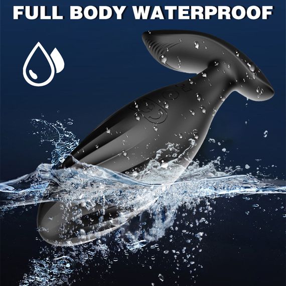 Анальна пробка з вібрацією «ButBut anal plug», з пультом дистанційного керування, 10 режимів вібрації, колір sexstyle | Зображення 4