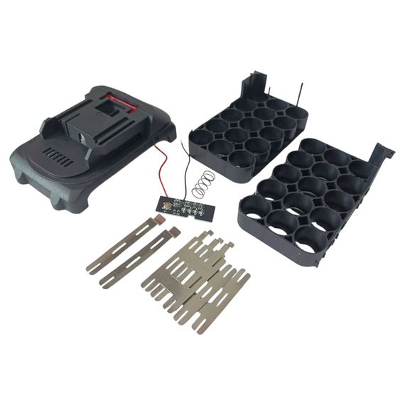 Корпус MAKITA 5S3P15*18650 5.5*2.1 для АКБ-інструменту 18V, 21V індикація | Зображення 2
