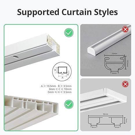 Автоматический открыватель штор SwitchBot Curtain 3 W2400000-U Rail Устройство для управления шторами | Зображення 4