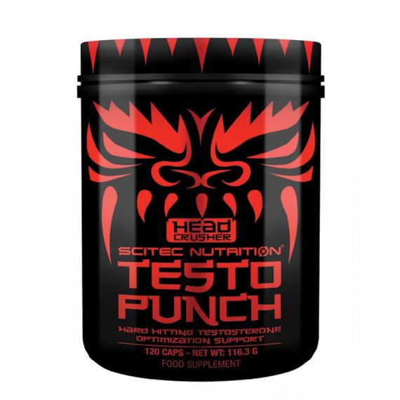 Комплексний тестостероновий препарат Scitec Nutrition Testo Punch 120caps