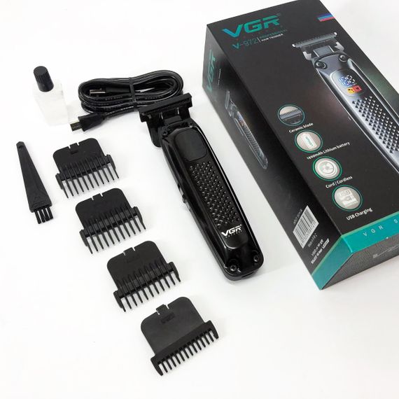 Машинка для стрижки волос с мотором, Универсальная машинка для стрижки головы и бороды HK-93 | Зображення 5