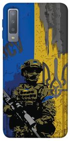 Чохол IBANAN Патріотичний 4 для Samsung A750 Galaxy A7 (2018)