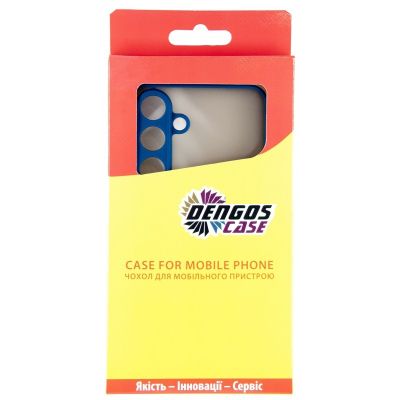 Чехол для мобильного телефона Dengos Matte Samsung Galaxy S25 Plus (Blue) (DG-TPU-MATT-163) | Зображення 2