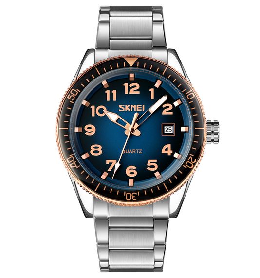 Чоловічий годинник Skmei 9232SRGBU Rose Gold-Blue