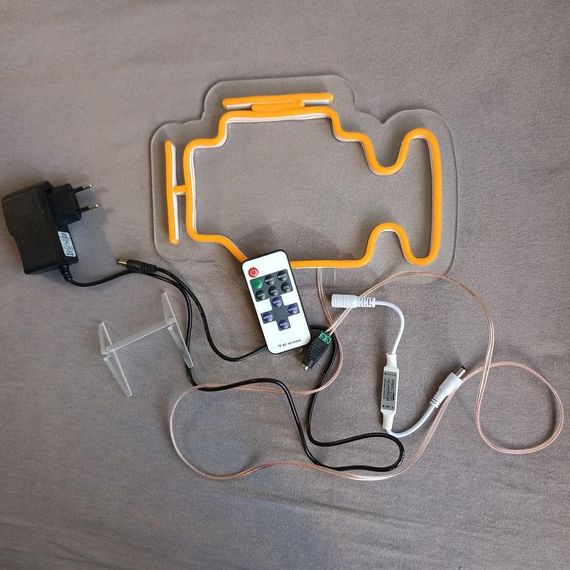 Неоновий світильник Check Engine 260х180 acr-n000065 | Зображення 9