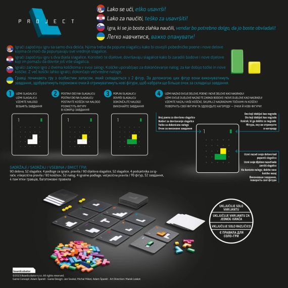 Настольная игра Project L (укр.) | Зображення 9