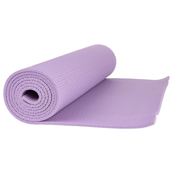 Килимок для йоги та фітнесу PowerPlay 4010 PVC Yoga Mat Лавандовий (173x61x0.6) | Зображення 4