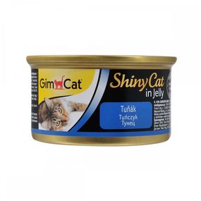 Вологий корм з тунцем для котів GimCat Shiny Cat, 70 гр