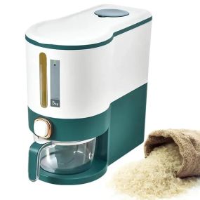 Диспенсер для сипучих продуктів з дозатором "Профі-Дозатор 5000" / Контейнер для зберігання сипучих продуктів