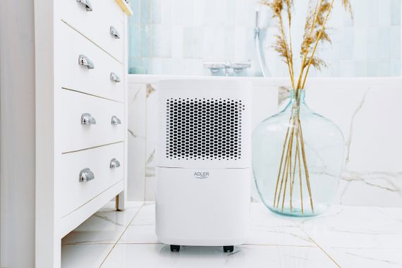 Осушувач повітря Adler AD 7917 компресорний 10 л/добу, до 60 м³, білий | Зображення 5