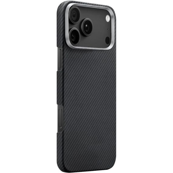 Чохол PC Carbon Protection Slim with Magnetic Fit для Apple iPhone 17 Pro / 18 Pro (6.3") Black