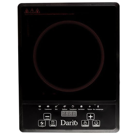 Плита настольная инфракрасная электрическая DARIO DHP2172F | Зображення 2