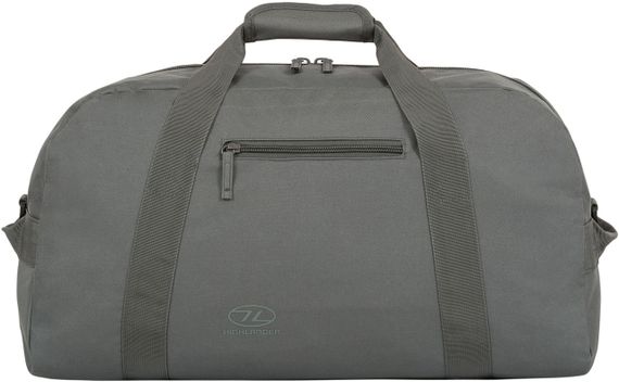 Стильна та сучана сумка дорожня Highlander Cargo 45 Grey Дорожня сумка на басейн та заміських поїздок | Зображення 1
