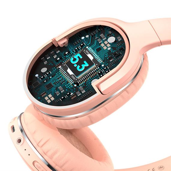 Бездротові навушники Baseus Encok Wireless headphone D02 Pro Pink | Зображення 6